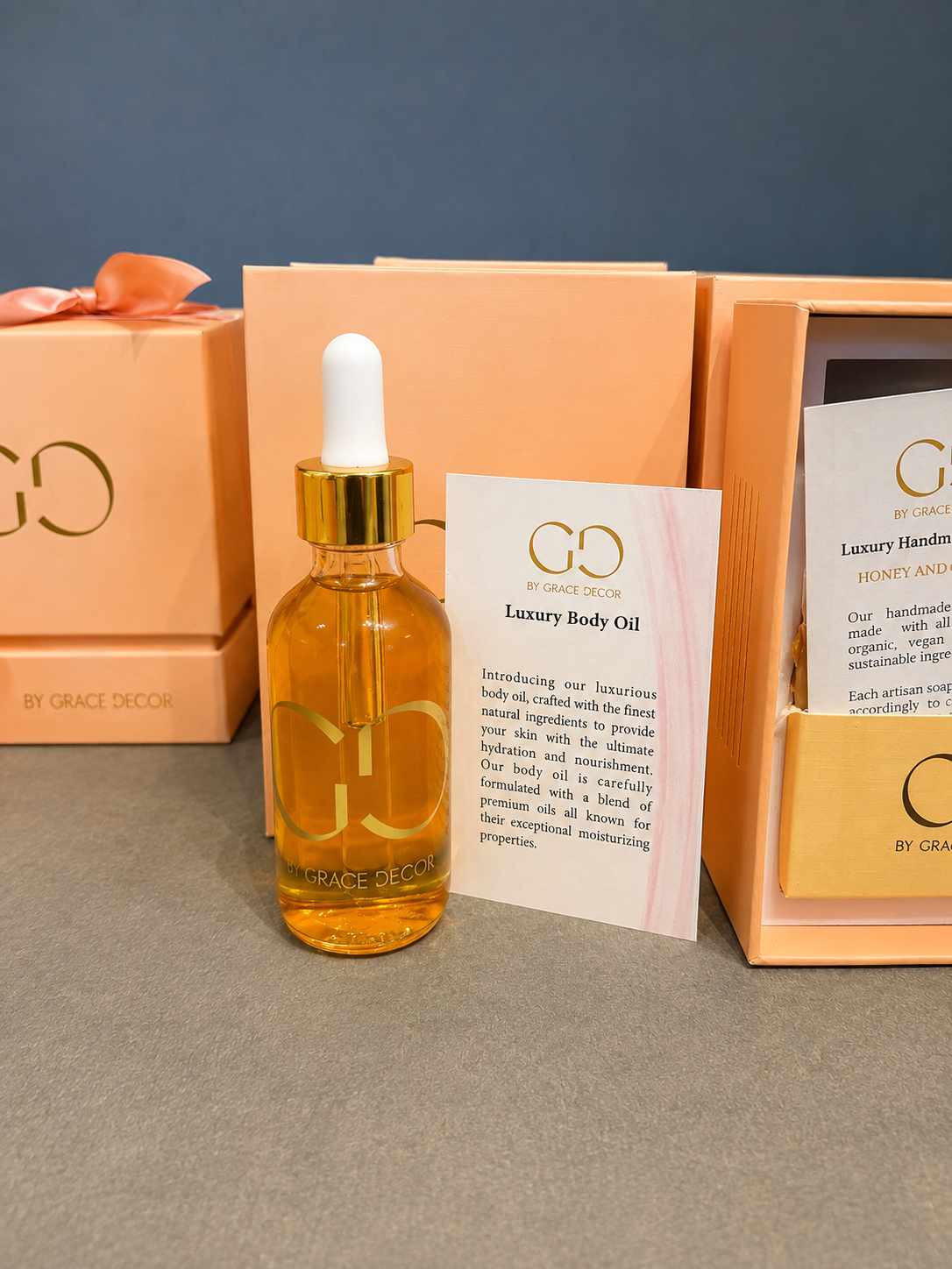 Body Oil Honey and Oatmeal