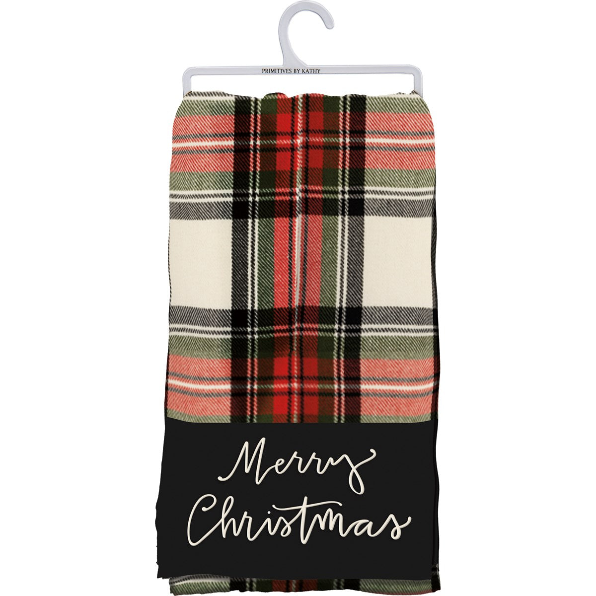 Plaid Christmas Kitchen Towel
