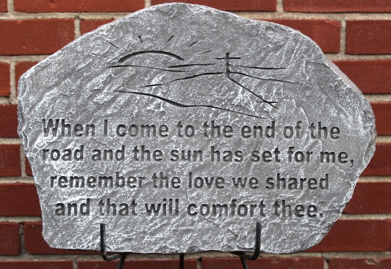 When I Come Memorial stone