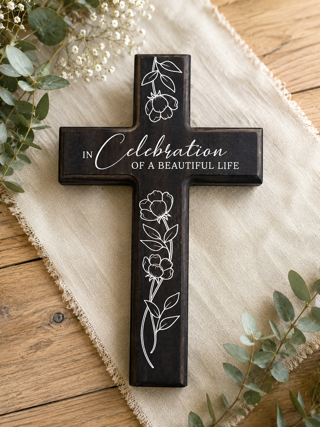 In Celebration of a Beautiful Life Cross