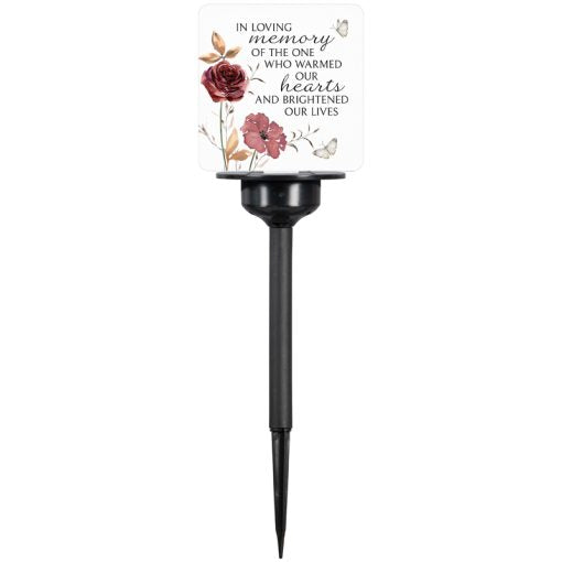 In Loving Memory Solar Garden Stake