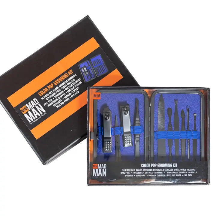 10-Piece Men's Grooming Kit