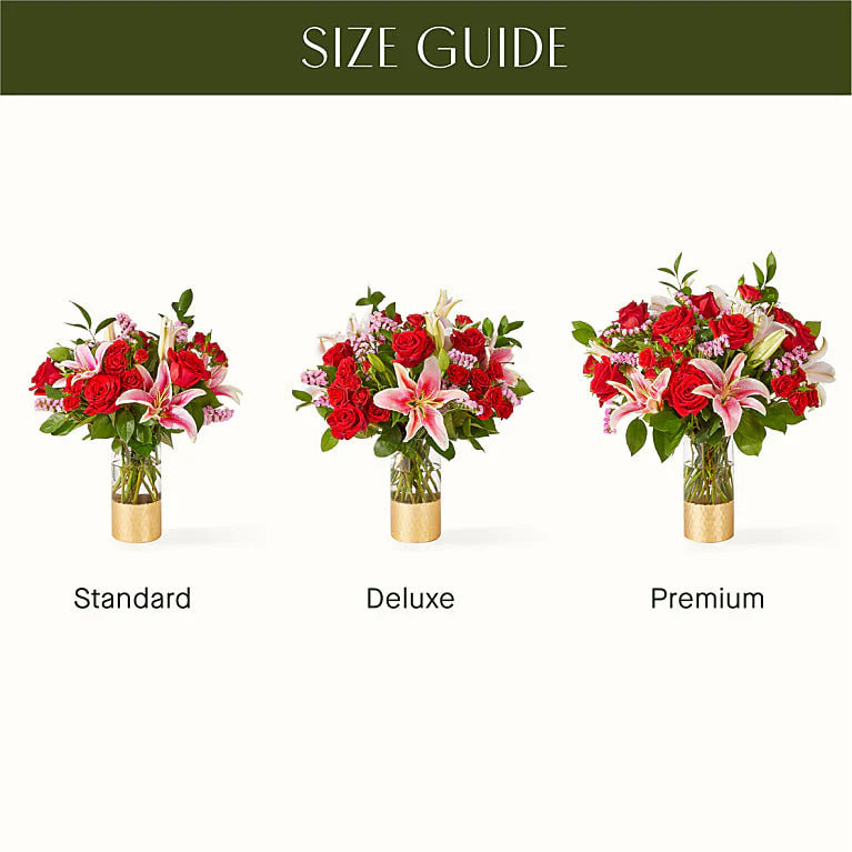 The Red Edit Floral Arrangement