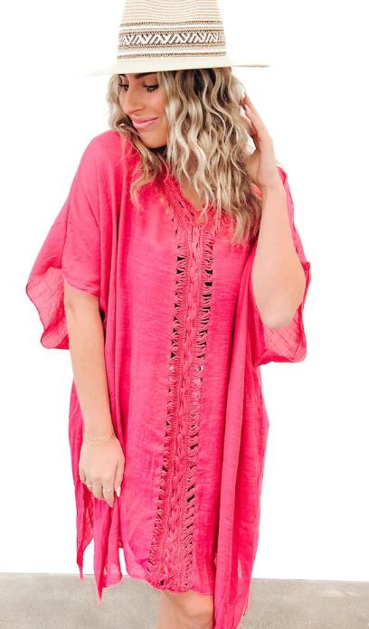 Crochet Kimono Cover Up