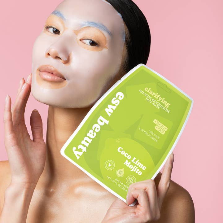 Coco Lime Mojito Clarifying Biocellulose Mocktail Mask