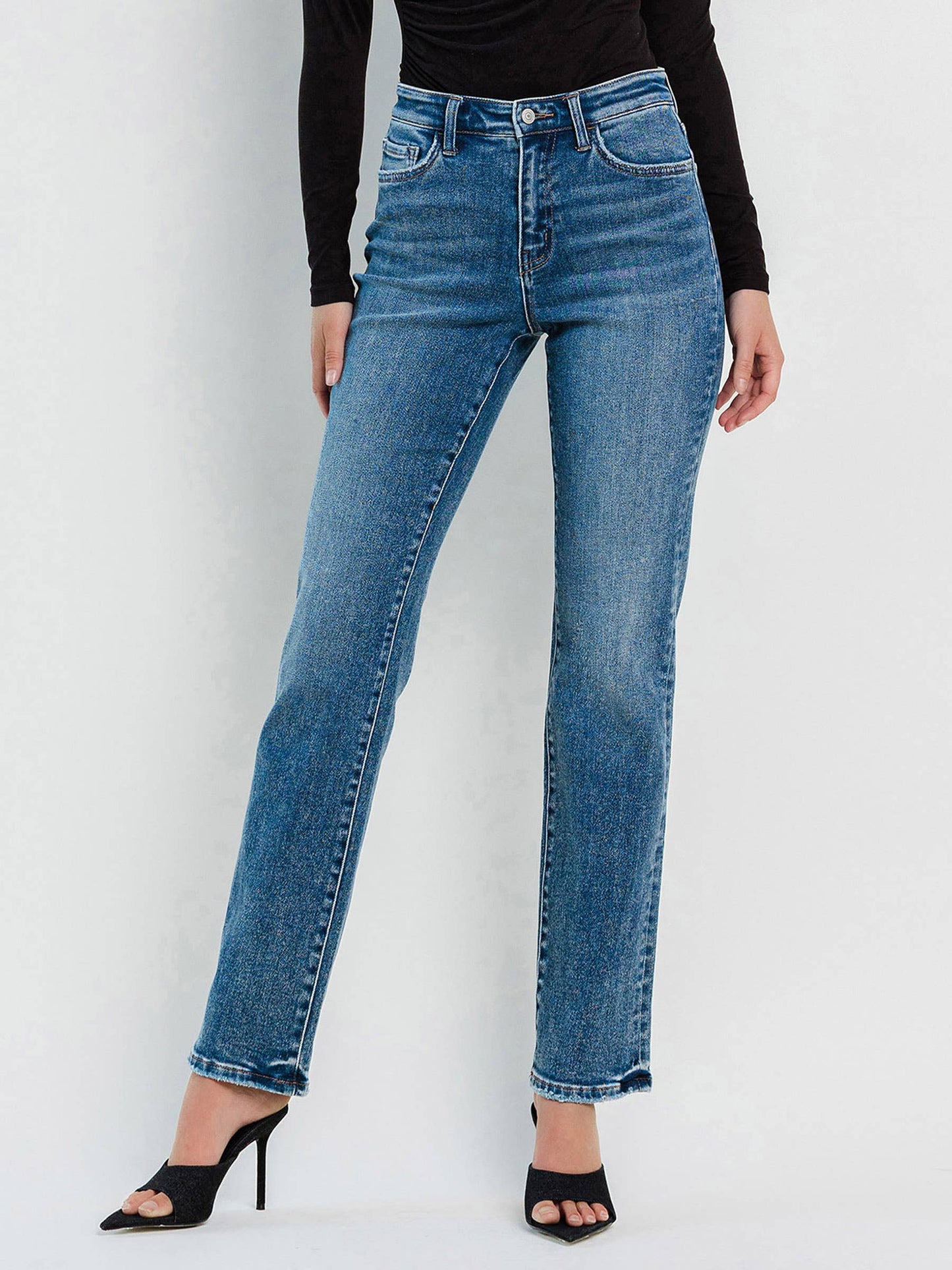 Illuminate Flying Monkey High Rise Straight Jean