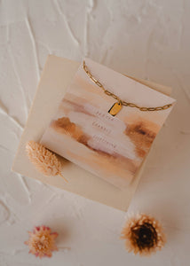 Pray Big Mini Tag Necklace | Christian Jewelry
