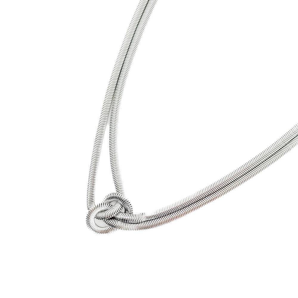 Talia Tied Knot Necklace - WATERPROOF