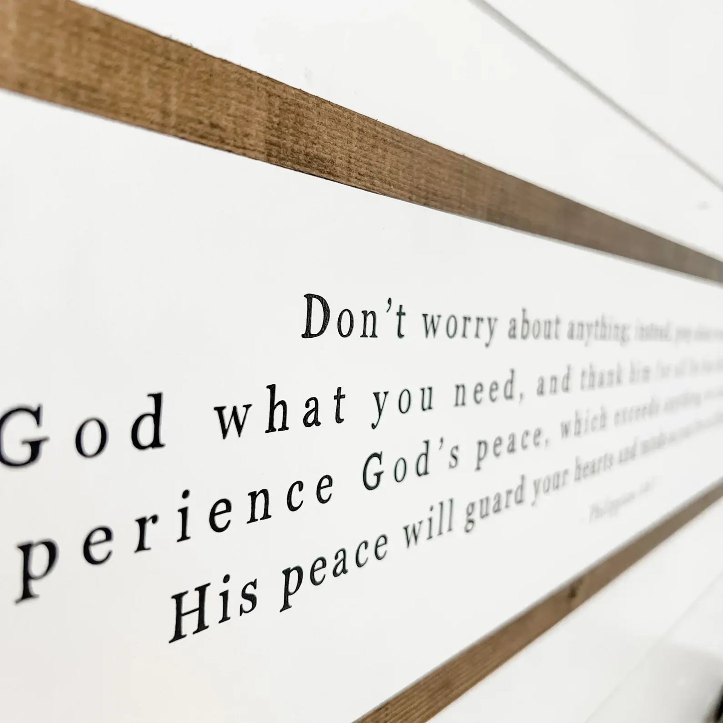 Bible Verse Scripture - Philippians 4:6-7