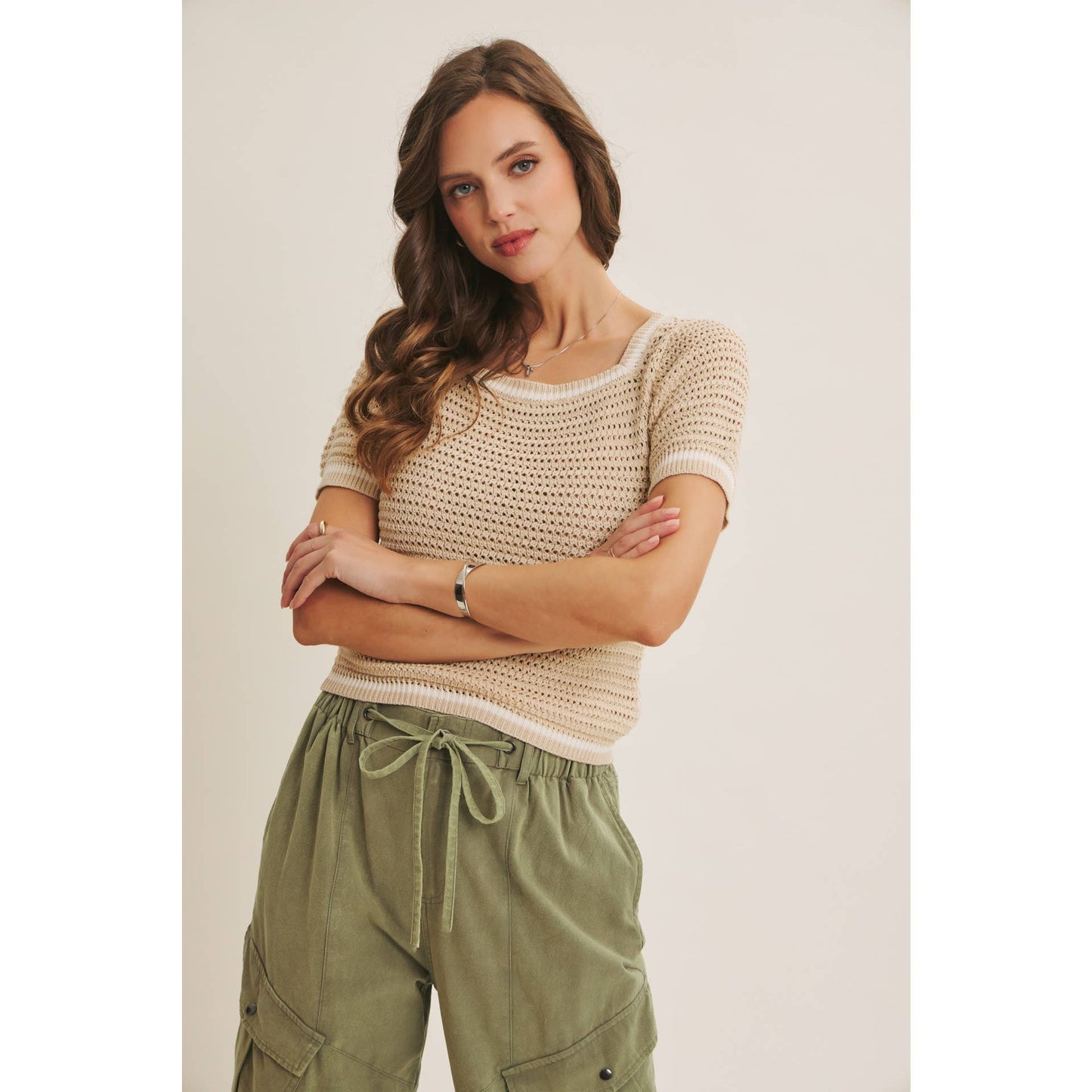 Clean Lines Square Neck Knit