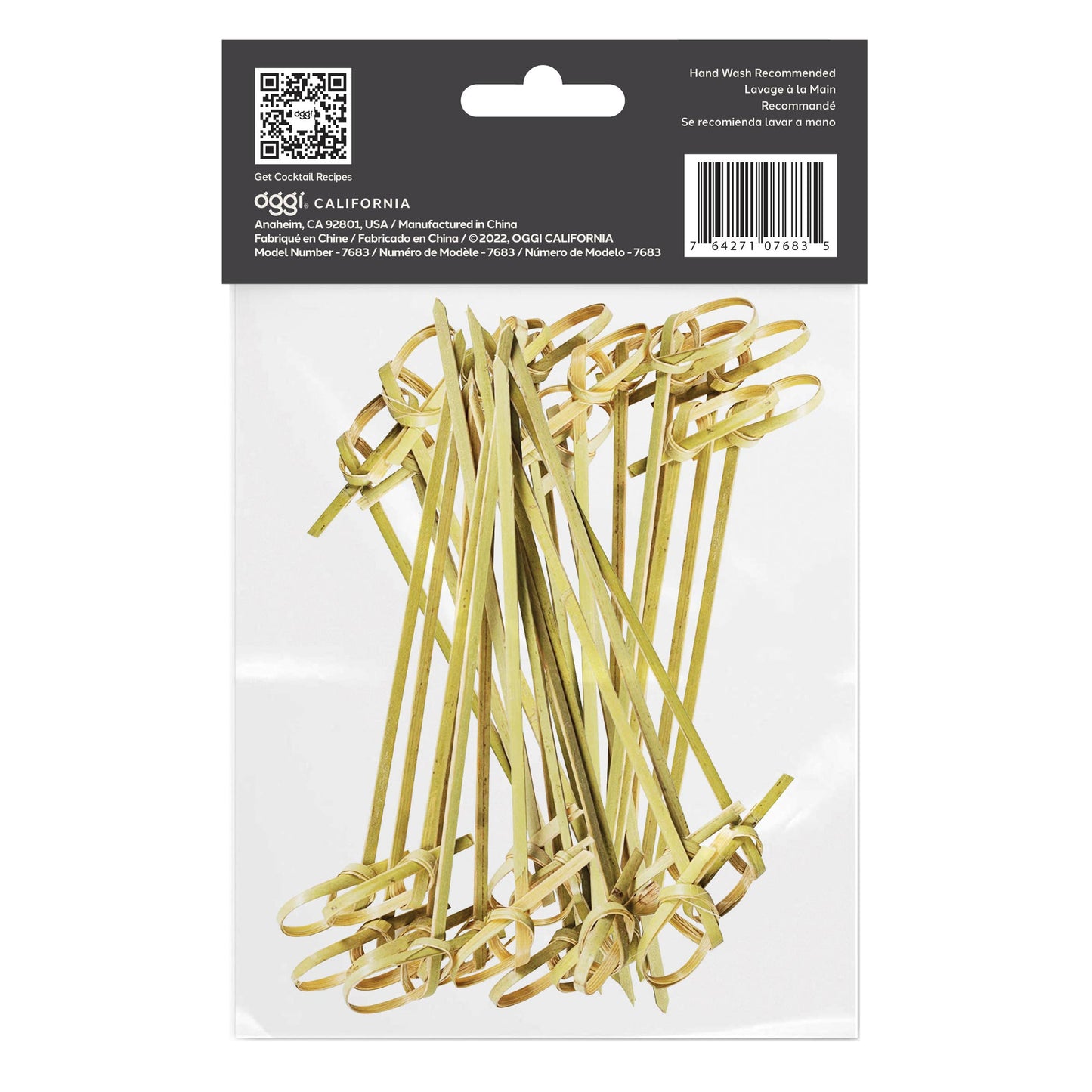 Cocktail Picks 25 pc Bamboo - 4.25" / 11 cm