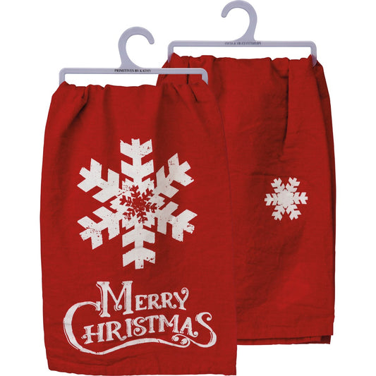 Nordic Snowflake Kitchen Towel