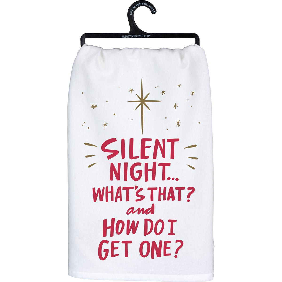 Silent Night Kitchen Towel
