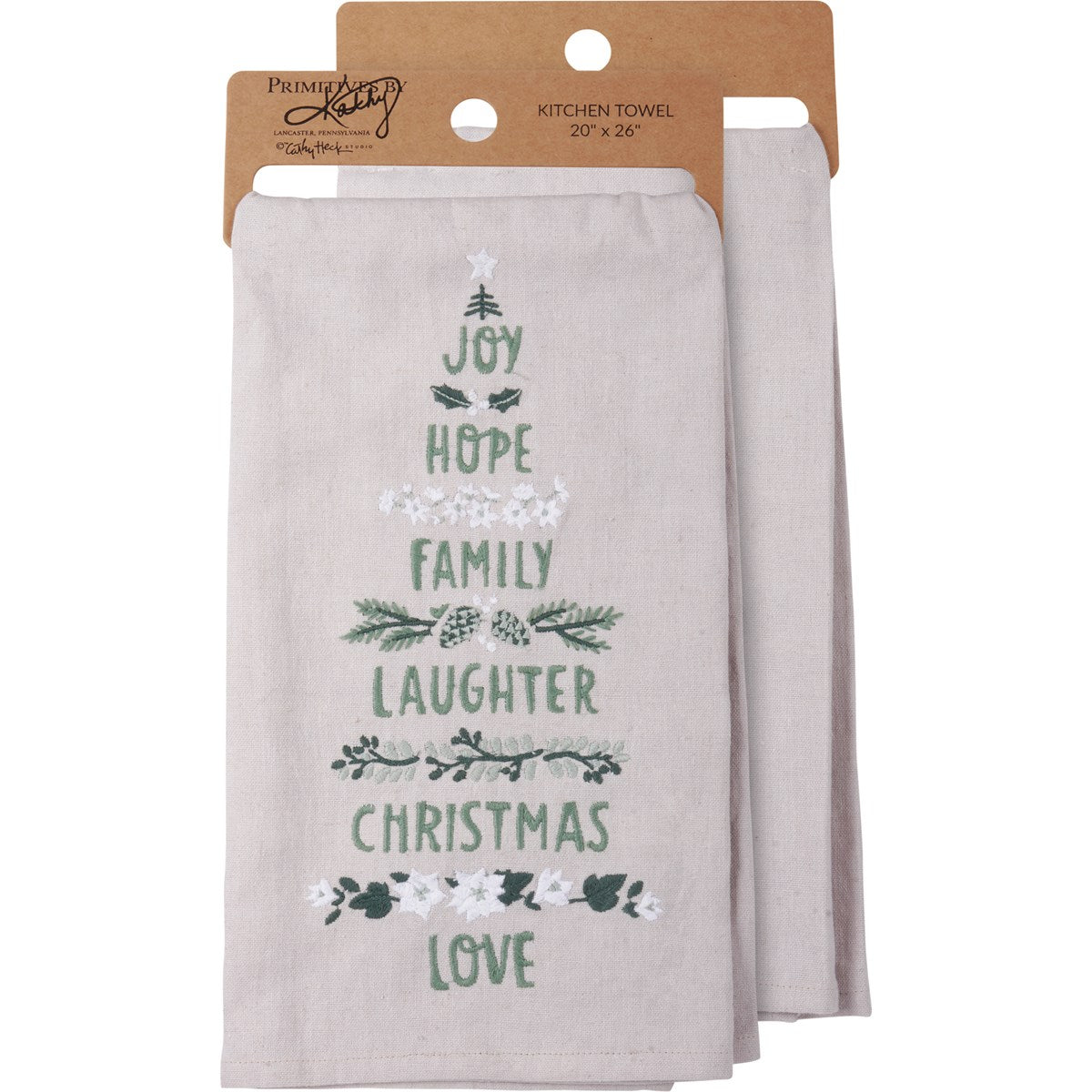Family Laughter Kitchen Towel