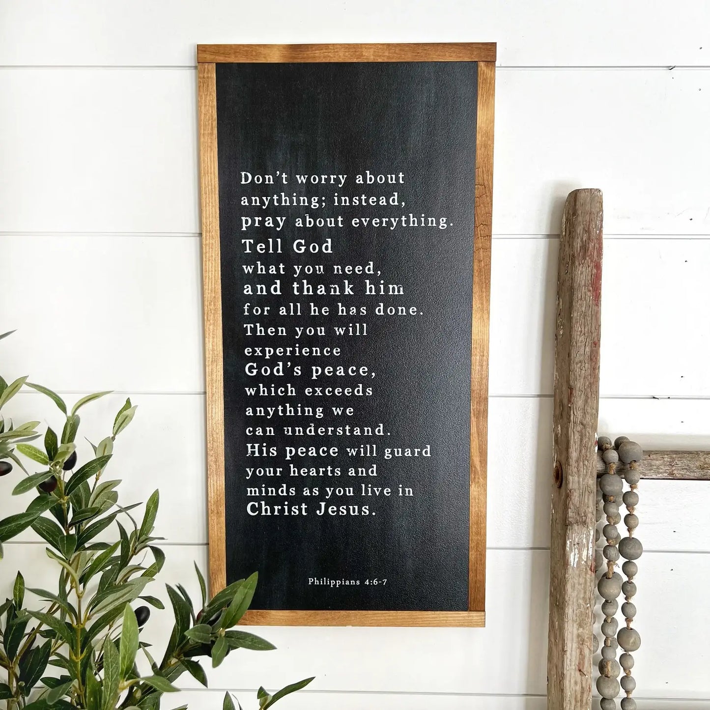Bible Verse Scripture - Philippians 4:6-7