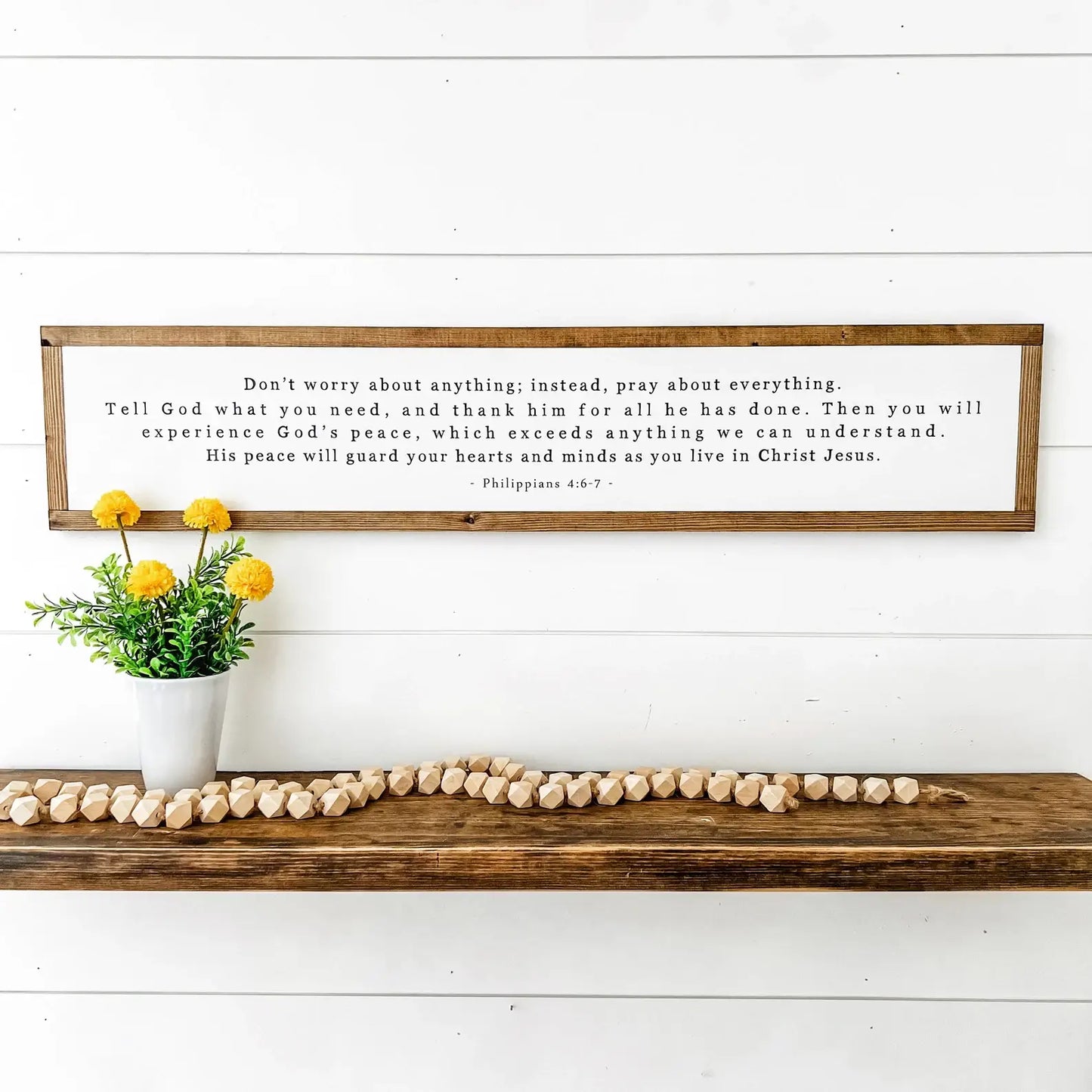 Bible Verse Scripture - Philippians 4:6-7