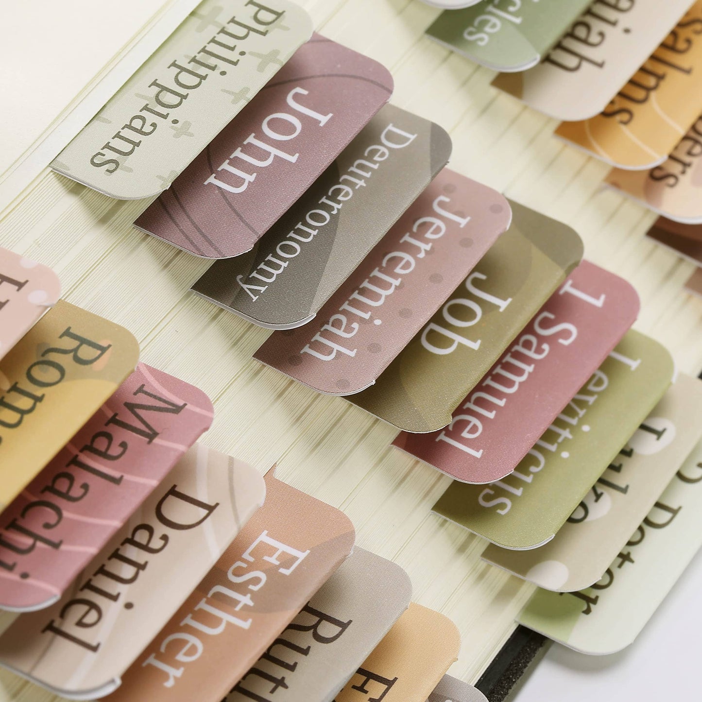 Laminated Bible Tabs 75 Pack