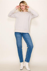Everyday Cozy Contrast Pullover
