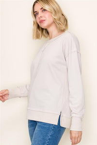 Everyday Cozy Contrast Pullover