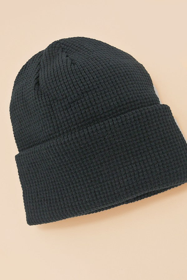 Soft Ribbed Knit Beanies