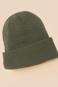 Soft Ribbed Knit Beanies