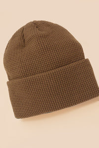 Soft Ribbed Knit Beanies