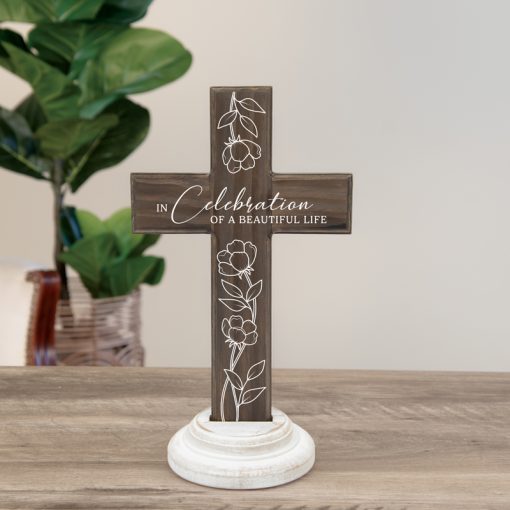 Beautiful Life Wood Composite Cross