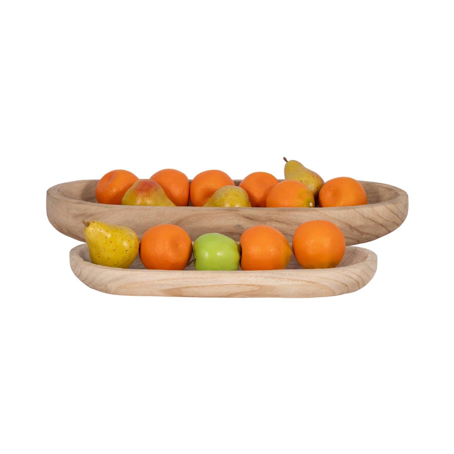 Natural Wood Decorative Plates