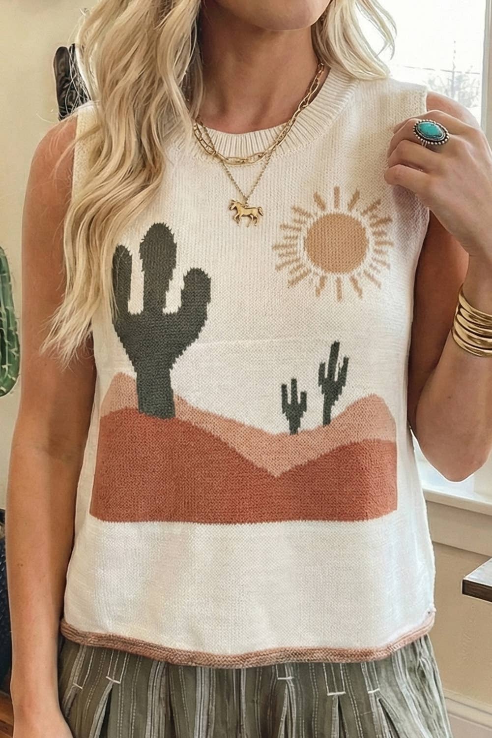 Desert Sweater Tank