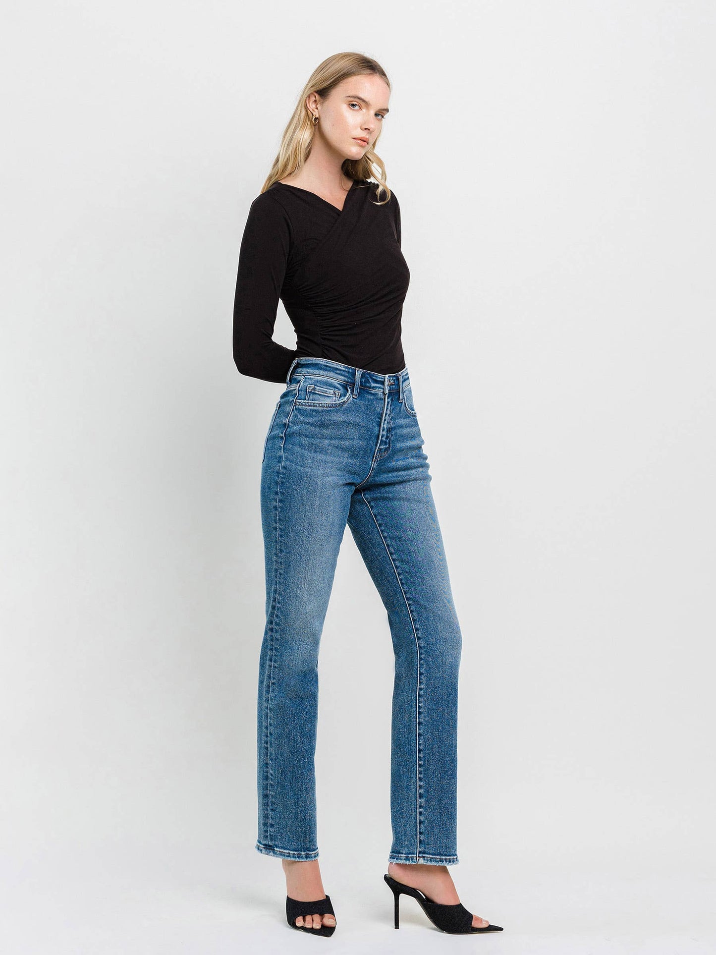 Illuminate Flying Monkey High Rise Straight Jean
