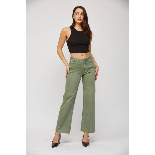 Mica High Rise Wide Leg Crop Sacramento