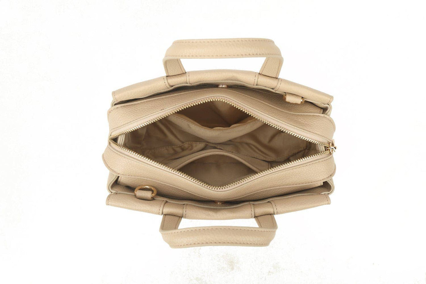 Antonia 3 Compartment Satchel/Crossbody Bag