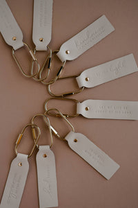 Be The Light Blonde Key Fob | Christian Keychain 