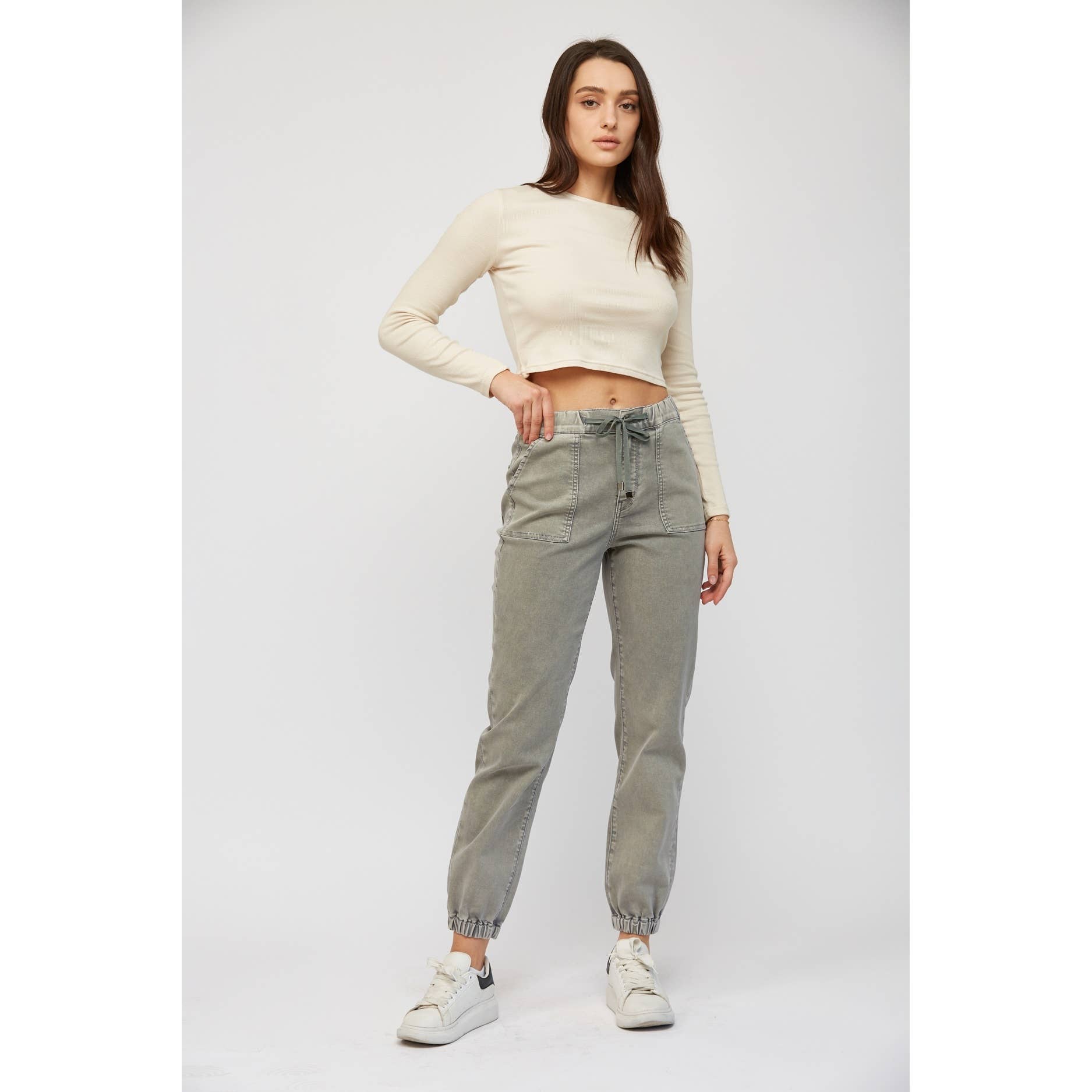 Mica High Rise Jogger Crop