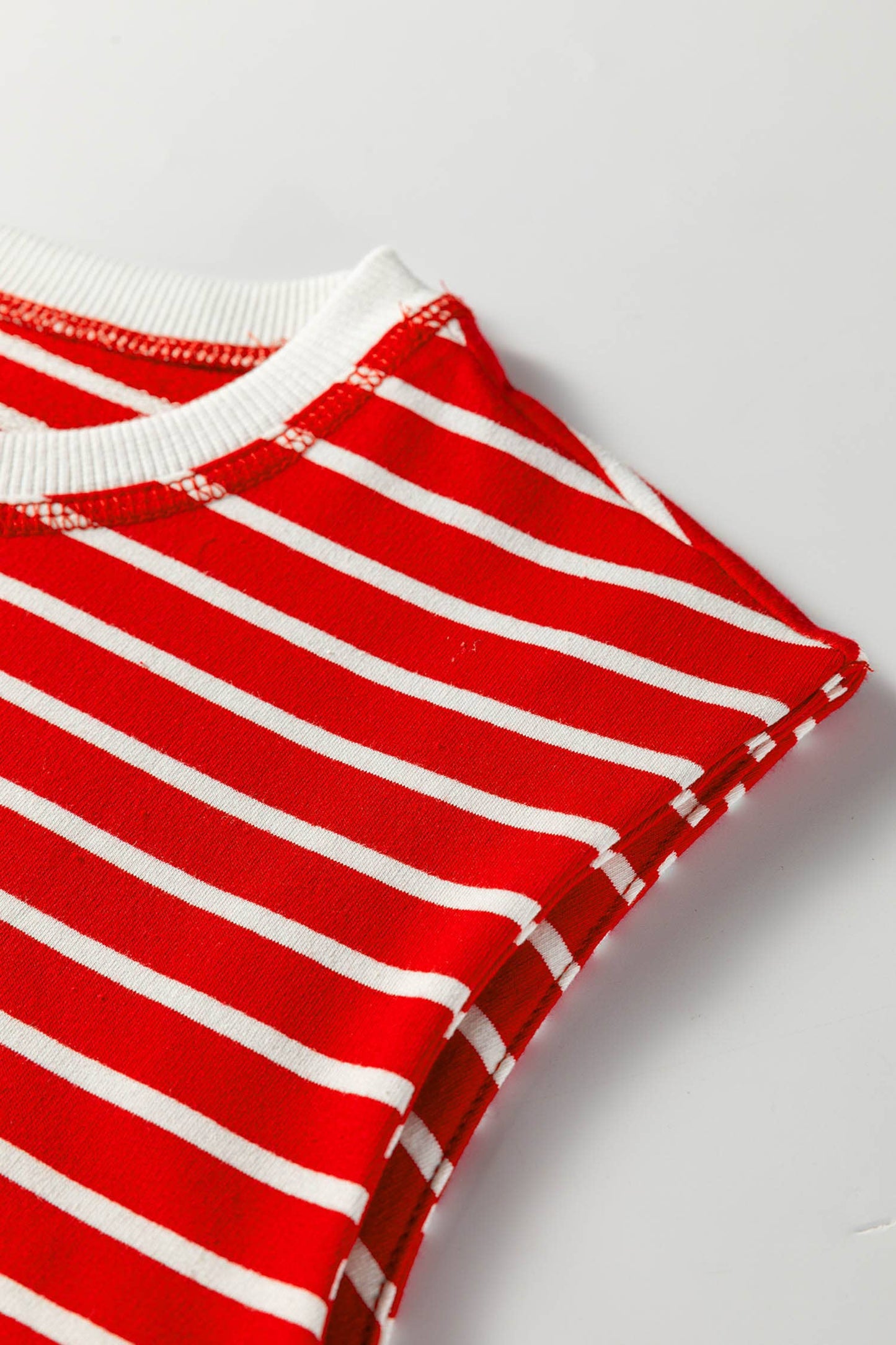 Stripe Ribbed Tank
