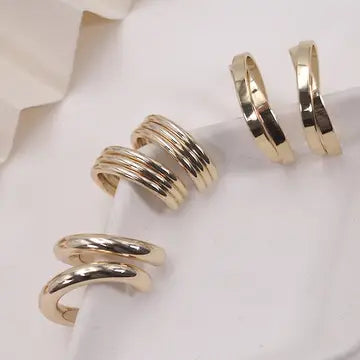 Multi Classic Hoop Earrings