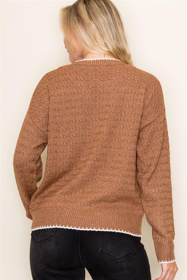 Heritage Stitch Cable Sweater
