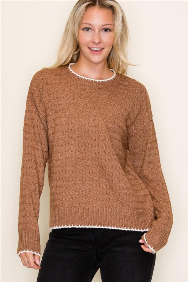 Heritage Stitch Cable Sweater
