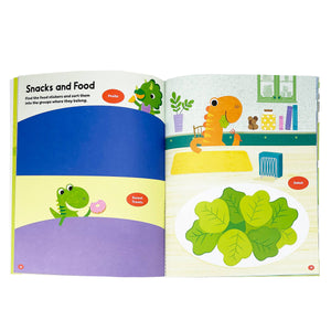 Dinos Love Stickers Early Learning Stickers & Activity Book