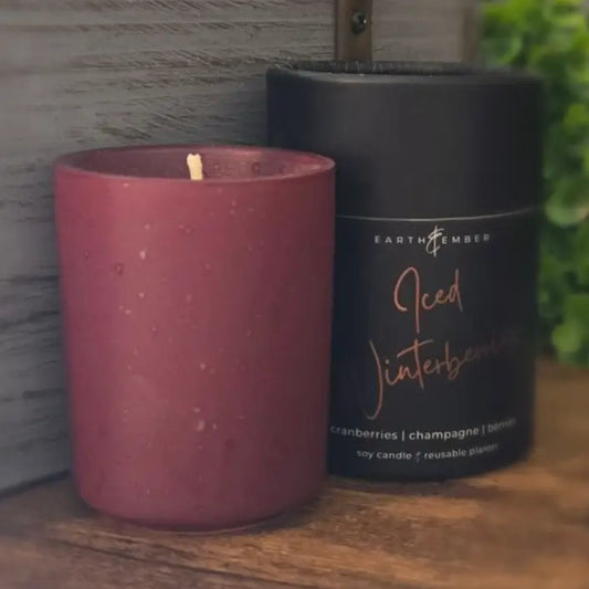 Iced Winterberries | 2 oz Votive Candle