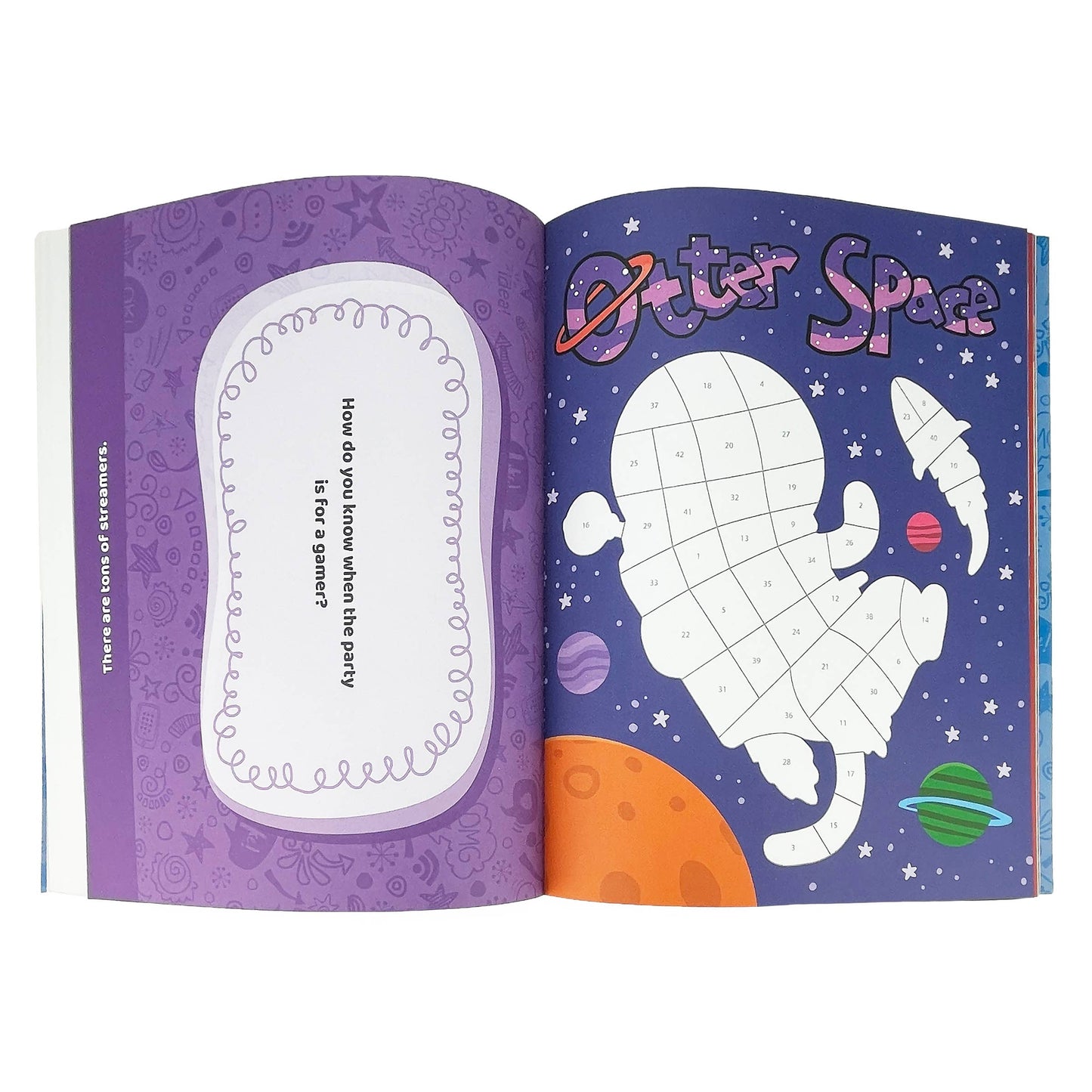 Too Funny! Sticker by Number Activity Book for Kids