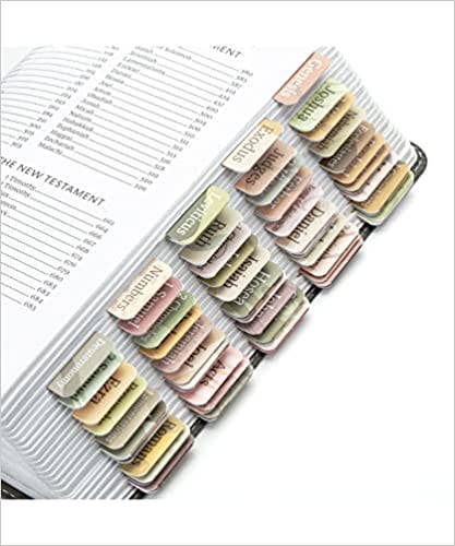 Laminated Bible Tabs 75 Pack