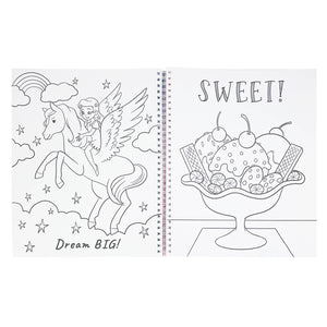 Girl Time! Sticker & Coloring Activity Book