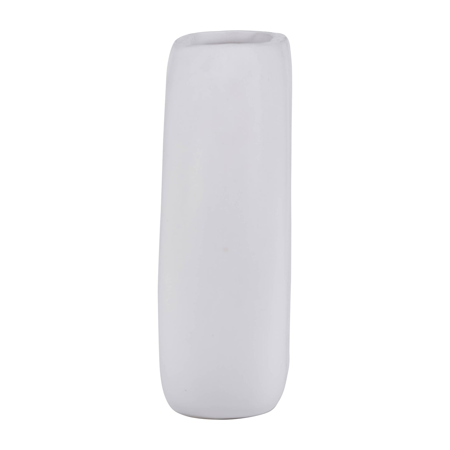 White Ceramic Donut Round Cut-Out