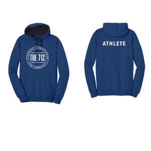 (White Ink) The 712 District ® The Concert Fleece ® Hoodie