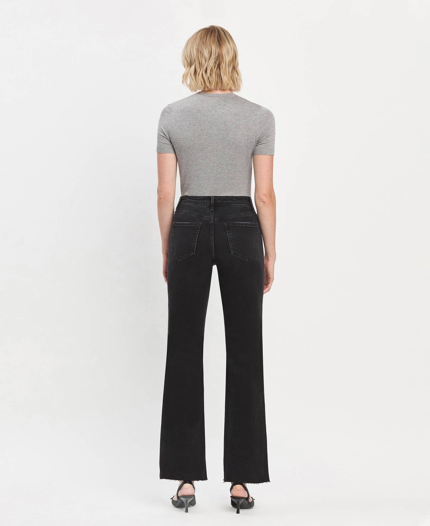 Smooth Flying Monkey High Rise Slim Wide Jeans
