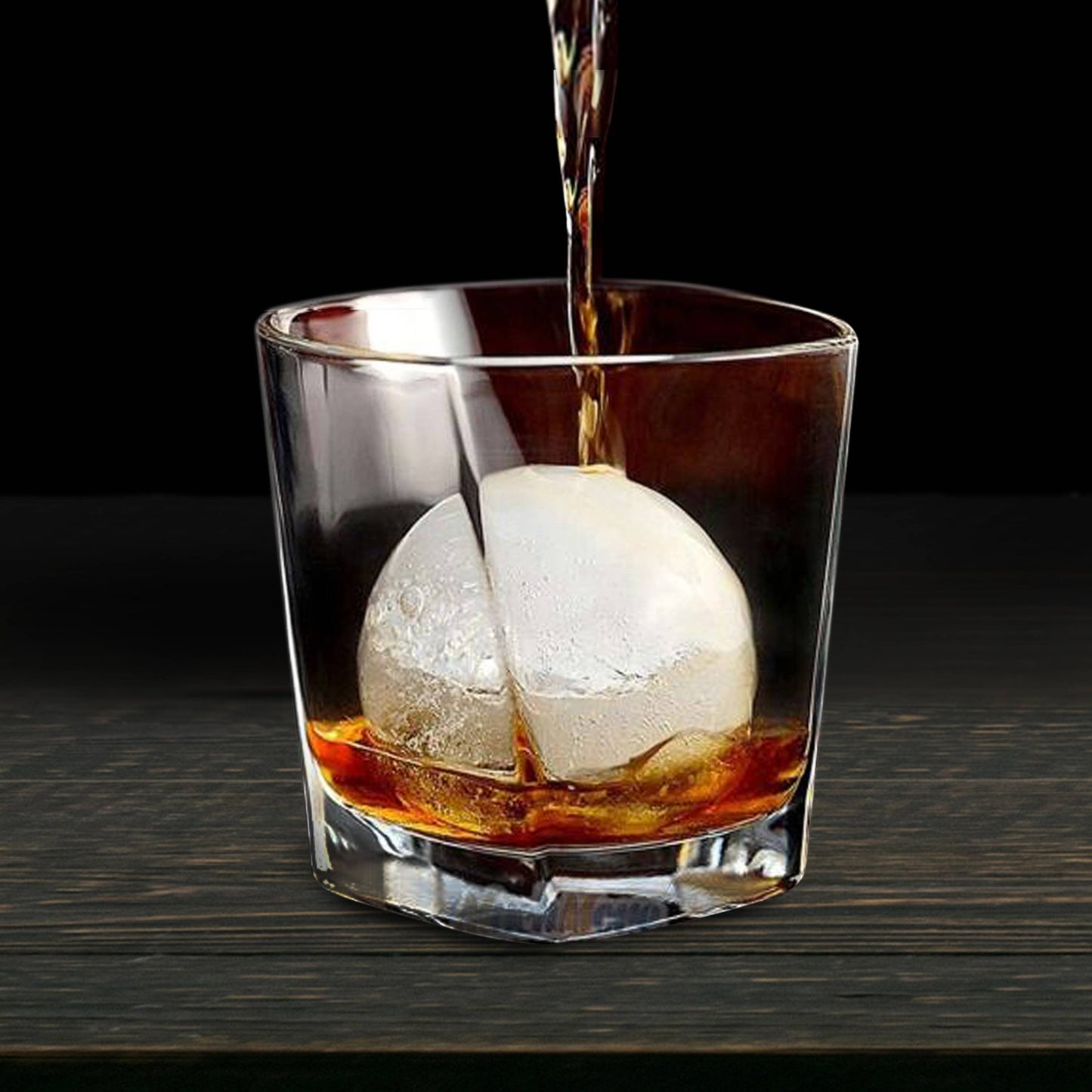Ice Tray 6 Large Balls - Gray