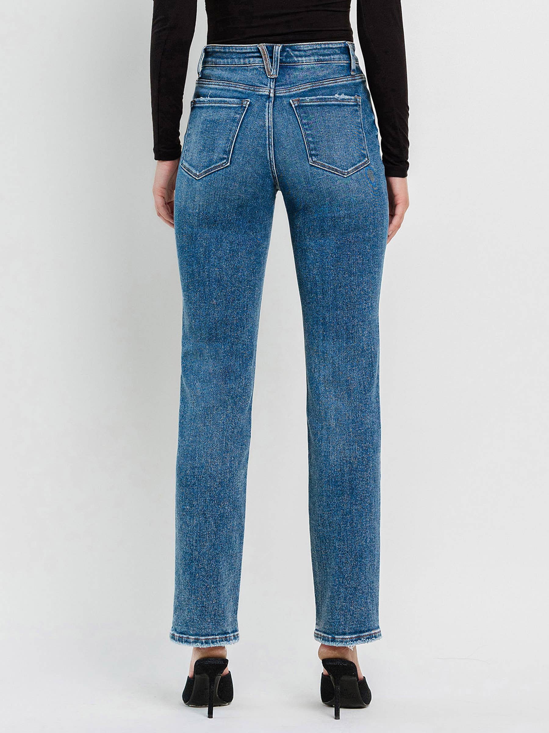 Illuminate Flying Monkey High Rise Straight Jean