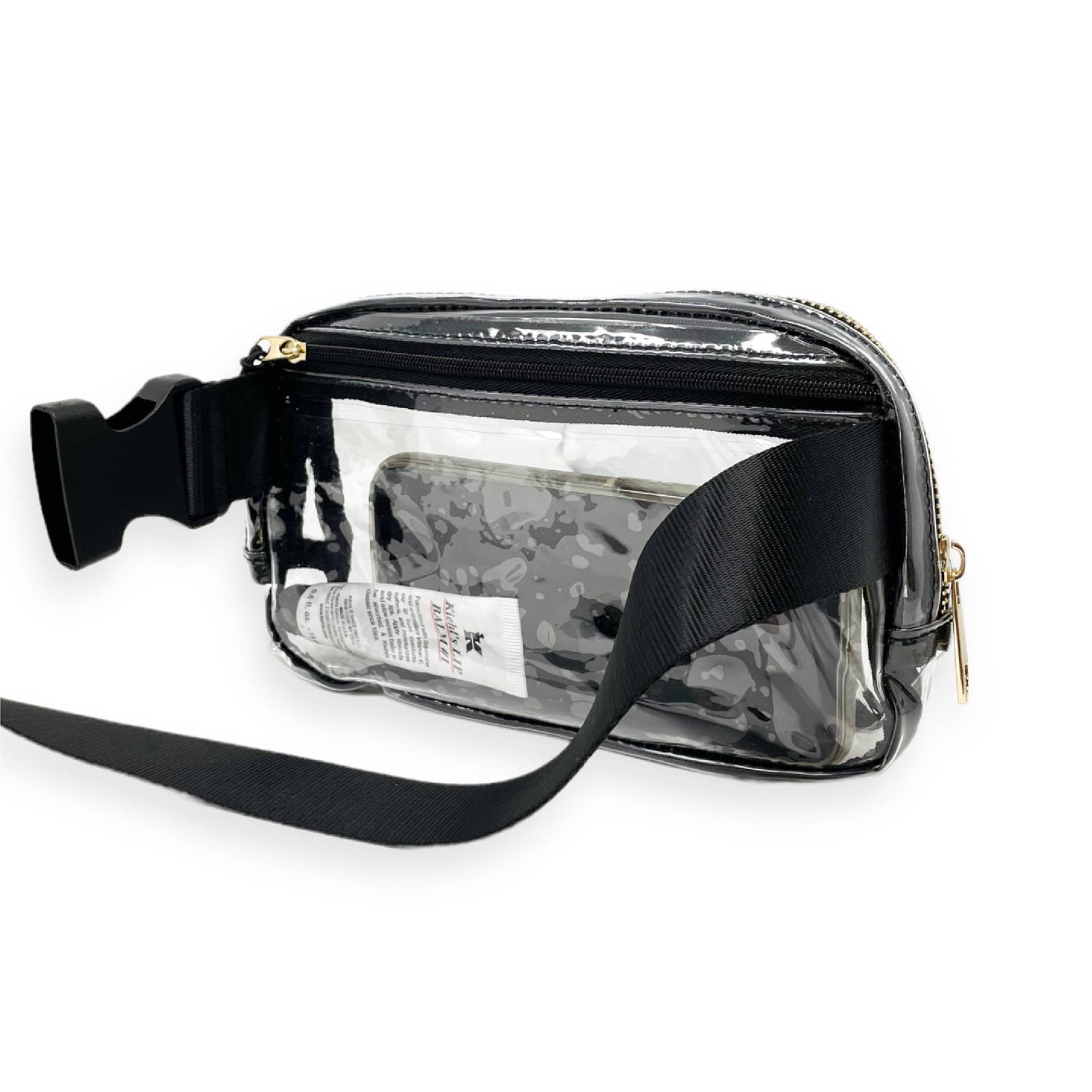 Clear Stadium All You Need Belt Bag - Midnight Black