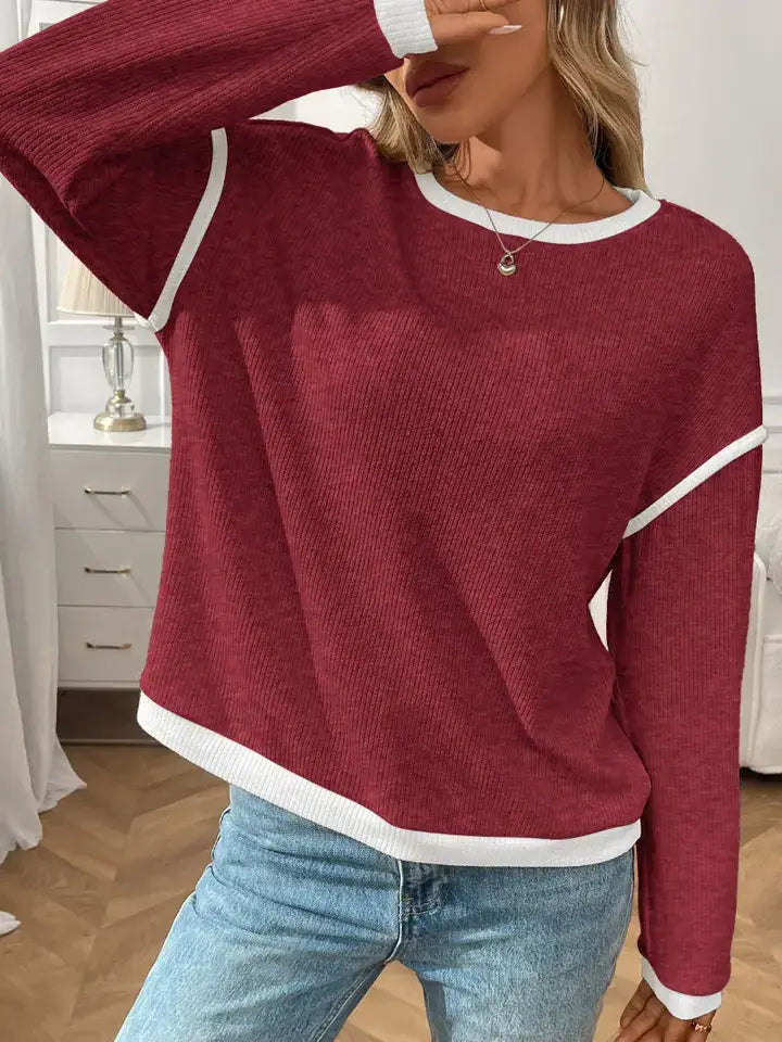 Effortless Edge Pullover